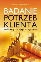 Okładka - Badanie potrzeb klienta - Urszula Bartkowska