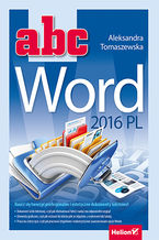 Okładka - ABC Word 2016 PL - Aleksandra Tomaszewska