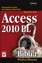 Okładka - Access 2010 PL. Biblia - Michael R. Groh
