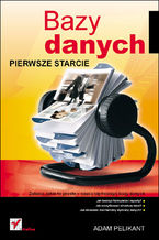Okładka - Bazy danych. Pierwsze starcie - Adam Pelikant