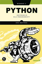 Okładka - Python. Instrukcje dla programisty. Wydanie II - Eric Matthes