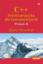 Okładka - C++. Podróż po języku dla zaawansowanych. Wydanie II - Bjarne Stroustrup