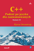 Okładka - C++. Podróż po języku dla zaawansowanych. Wydanie III - Bjarne Stroustrup