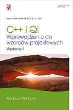 Okładka - C++ i Qt. Wprowadzenie do wzorców projektowych. Wydanie II - Alan Ezust, Paul Ezust