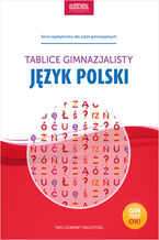 Okładka - Język polski. Tablice gimnazjalisty - Praca zbiorowa