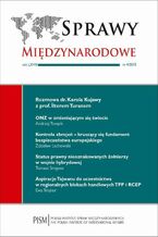 Okładka - Sprawy Międzynarodowe 4/2015 - Karol Kujawa, Adam Towpik, Zdzisław Lachowski, Jarosław Ćwiek-Karpowicz, Beata Ociepka, Tomasz Srogosz, Paweł Ochmann, Jakub Wojas, Ewa Trojnar, Tomasz Grzegorz Grosse, Bogdan Góralczyk