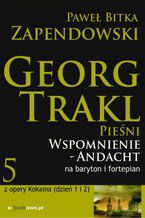 Okładka - Wspomnienie - Andacht - Paweł Zapendowski