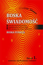 Okładka - Boska świadomość - Wiesław Glaner