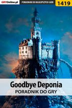 Okładka - Goodbye Deponia - poradnik do gry - Daniela "sybi" Nowopolska