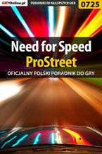 Okładka - Need for Speed ProStreet - poradnik do gry - Maciej "Psycho Mantis" Stępnikowski