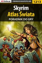 Okładka - Skyrim - Atlas Świata - poradnik do gry - Jacek "Stranger" Hałas