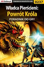 Okładka - Władca Pierścieni: Powrót Króla - poradnik do gry - Paweł "turi" Turalski