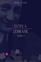 Okładka - Dzieła zebrane, tom II - Adam Heydel