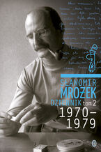 Okładka - Dziennik tom 2 1970-1979 - Sławomir Mrożek