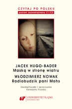 Okładka - Czytaj po polsku. T. 12: Jacek Hugo-Bader: "Maską w stronę wiatru". Włodzimierz Nowak: "Radiobudzik pani Mohs". Wyd. 2. Materiały pomocnicze do nauki języka polskiego jako obcego. Edycja dla zaawansowanych (poziom C1/C2) - oprac. Katarzyna Frukacz