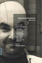 Okładka - "Śląskie Studia Polonistyczne" 2015, nr 2 (7): Rozprawy i artykuły: Ojciec, nasz bliźni. Prezentacje: Edward Pasewicz - red. Adam Dziadek, Krzysztof Kłosiński, Dawid Matuszek