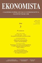 Okładka - Ekonomista 2016 nr 3 - Praca zbiorowa