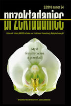 Okładka - Przekładaniec, nr 24. Myśl feministyczna a przekład - Red. Magda Heydel