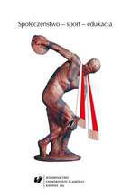Okładka - Społeczeństwo - sport - edukacja - red. Barbara Wiśniewska-Paź, Piotr Wróblewski