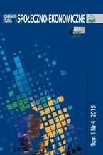 Okładka - Konińskie Studia Społeczno-Ekonomiczne Tom 1 Nr 4 2015 - Jakub Bartoszewski
