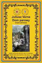Okładka - Dom parowy.  Podróż po północnych Indiach. Część pierwsza - Juliusz Verne