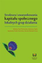 Okładka - Struktura i uwarunkowania kapitału społecznego lokalnych grup działania - Elżbieta Psyk-Piotrowska, Katarzyna Zajda, Agnieszka Kretek-Kamińska, Danuta Walczak-Duraj