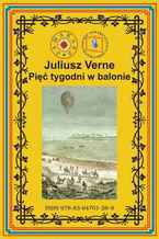 Okładka - Pięć tygodni w balonie - Juliusz Verne