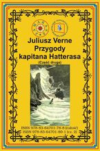 Okładka - Przygody kapitana Hatterasa. Część druga. Pustynia lodowa - Juliusz Verne