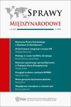Okładka - Sprawy Międzynarodowe 2/2016 - Piotr Kościński, Paweł Ochmann, Jakub Wojas, Sebastian Płóciennik, Tomasz Zubko, Aleksandra Zając, Paweł Zerka, Bartosz Jankowski, Roman Kuźniar, Tigran Ohanyan, Marek Wasiński, Tomasz Berg