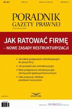 Okładka - Jak ratować firmę - nowe zasady restrukturyzacji - Infor Pl