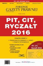 Okładka - Podatki 2016/04 Podatki cz.2 PIT,CIT,Ryczałt 2016 - Infor Pl