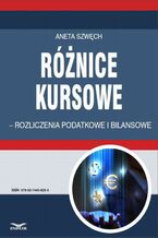 Okładka - Różnice kursowe - rozliczenia podatkowe i bilansowe - Aneta Szwęch