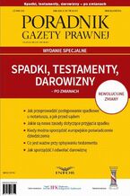 Okładka - Spadki, testamenty, darowizny po zmianach - Infor Pl