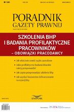 Okładka - Szkolenia BHP i badania profilaktyczne pracowników - obowiązki pracodawcy - Infor Pl