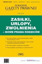 Okładka - Zasiłki, urlopy, zwolnienia - jak z nich korzystać - Infor Pl