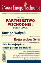 Okładka - Nowa Europa Wschodnia 6/2013. Partnerstwo wschodnie - Praca zbiorowa