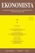 Okładka - Ekonomista 2017 nr 1 - Praca zbiorowa