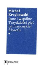 Okładka - Inne i wspólne - Michał Krzykawski