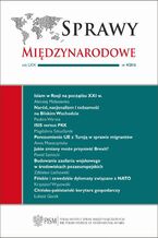 Okładka - Sprawy Międzynarodowe 4/2016 - Aleksiej Małaszenko, Paulina Warsza, Magdalena Szkudlarek, Anna Moszczyńska, Paweł Samecki, Zdzisław Lachowski, Krzysztof Wąsowski, Łukasz Gacek, Patryk Kugiel, Marta Götz, Przemysław Żurawski vel Grajewski