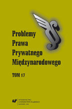 Okładka - "Problemy Prawa Prywatnego Międzynarodowego" 2015. T. 17 - Red. Maksymilian Pazdan