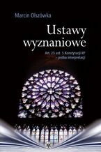 Okładka - Ustawy wyznaniowe - Marcin Olszówka