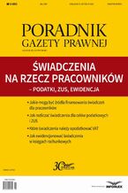 Okładka - Świadczenia na rzecz pracowników - podatki, ZUS, ewidencja (PGP 5/2017) - Infor Pl