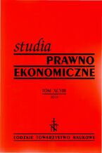 Okładka - Studia Prawno-Ekonomiczne t. 98/2016 - Praca Zbiorowa