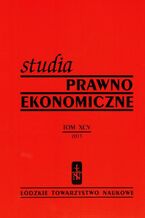 Okładka - Studia Prawno-Ekonomiczne t. 96/2015 - Praca zbiorowa