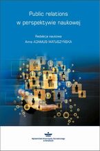 Okładka - Public relations w perspektywie naukowej - Anna Adamus-Matuszyńska