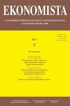 Okładka - Ekonomista 2017 nr 3 - Praca zbiorowa