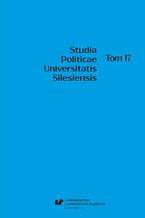 Okładka - "Studia Politicae Universitatis Silesiensis". T. 17 - red. Jan Iwanek, red. Robert Radek