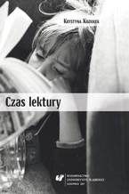 Okładka - Czas lektury - Krystyna Koziołek