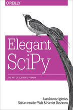 Okładka - Elegant SciPy. The Art of Scientific Python - Juan Nunez-Iglesias, StĂŠfan van der Walt, Harriet Dashnow