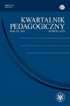Okładka - Kwartalnik Pedagogiczny 2015/3 (237) - Praca zbiorowa
